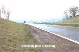 Preston bypass at open